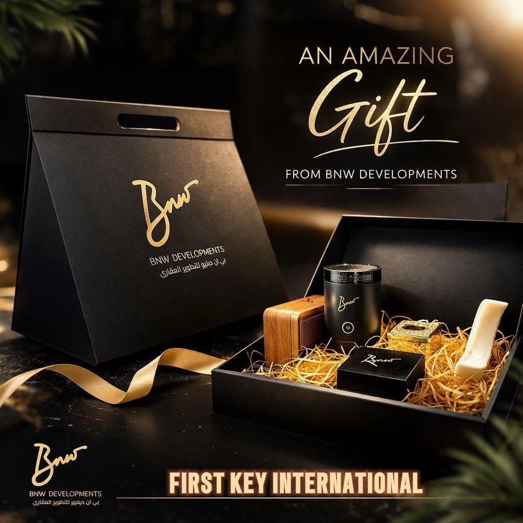 Gift box from BNW Developments for First Key International