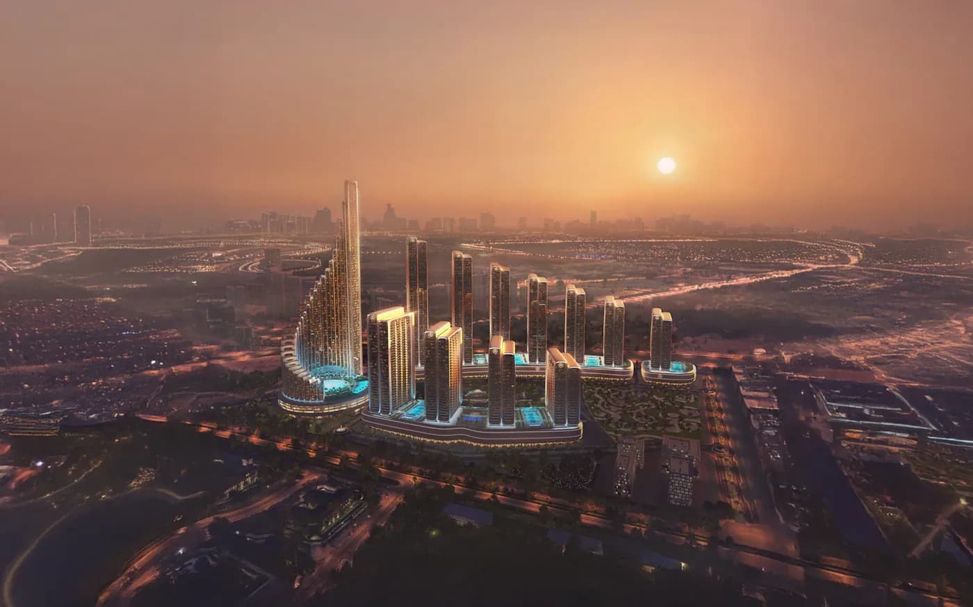 Mercedes-Benz Places Â· Binghatti City